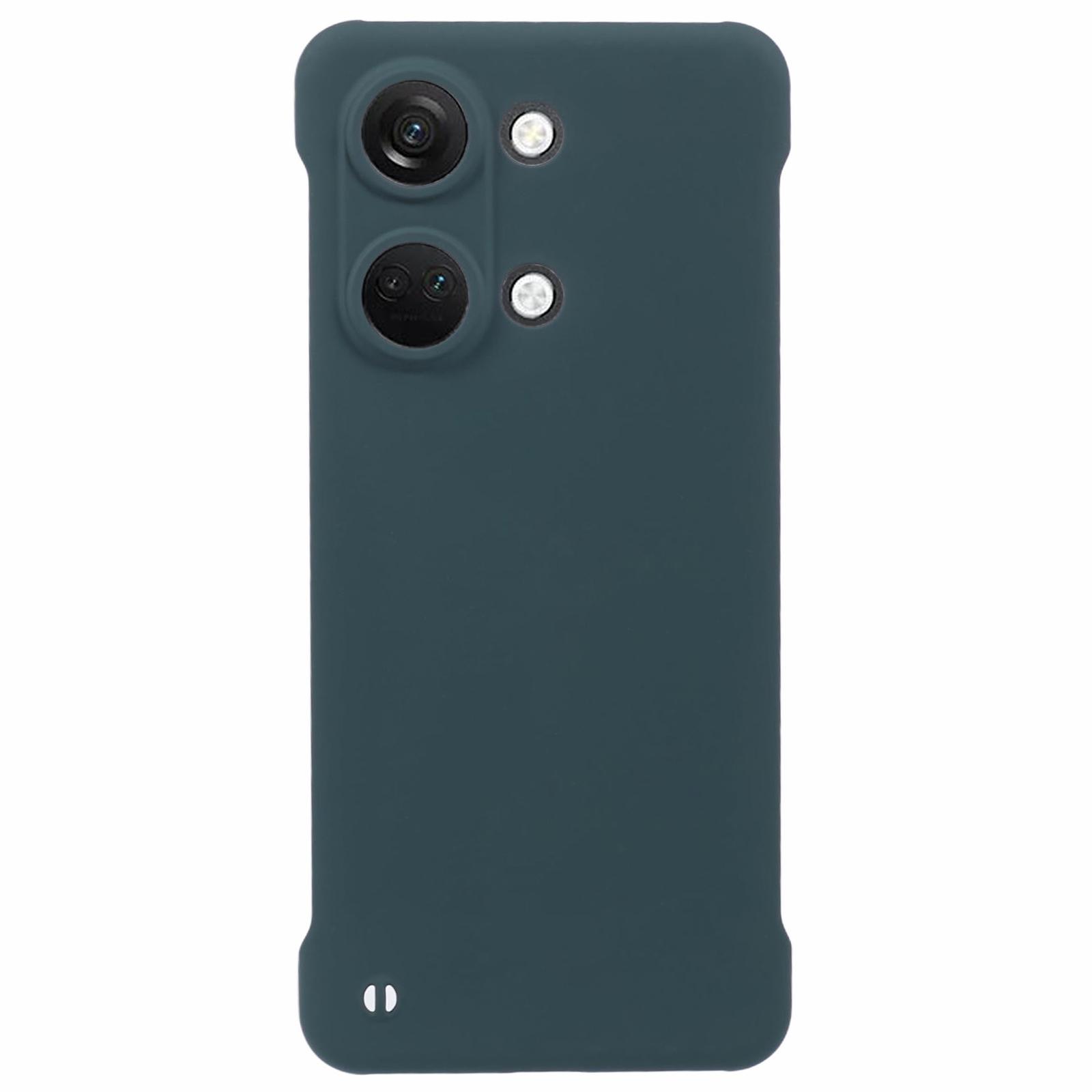 

For OnePlus Ace 2V/Nord 3 5G Case Hard PC Frameless Phone Cover Skin-Touch Precise Lens Cutout Midnight Green