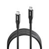 NGS KNOT 240W-2 : câble USB C vers Type-C de 2 m de long pour une charge rapide des appareils jusqu'à 240 W. Nylon tressé. Haute com