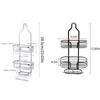 Rustproof Hanging Shower Basket Hooks Soap Holder Durable Soap Baskets  Shampoo