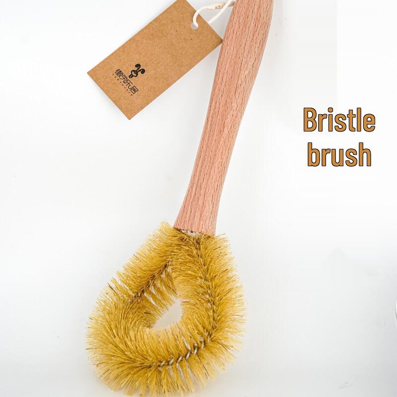 Lazy Rabbit Leju Disposable Boar Bristle Teaware Brushes