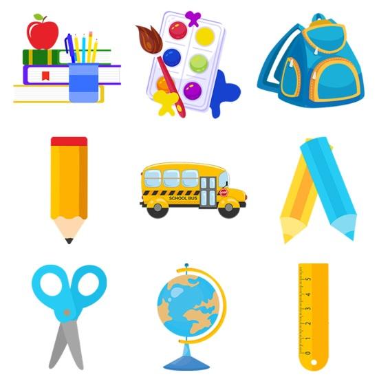 18ks Zpátky do školy Ozdoby Dřevěný závěsný prapor pravítko Kniha Autobus Batoh Tvar Závěsný Dekor Party Dekorace Potřeby