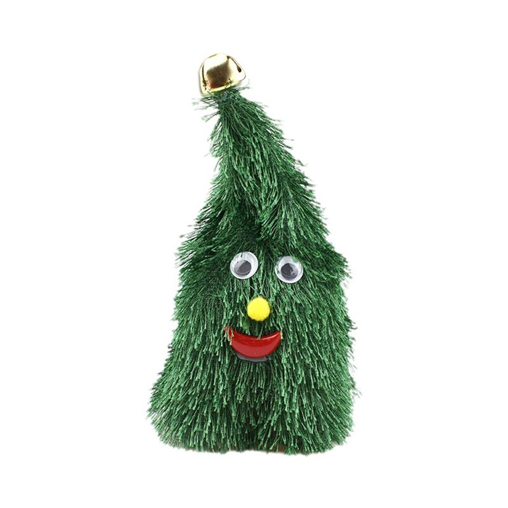 Dancing Christmas Tree Santa Hat Plush Toy Music Interactive Holiday Character For Boy Girl For Home And School Decorations