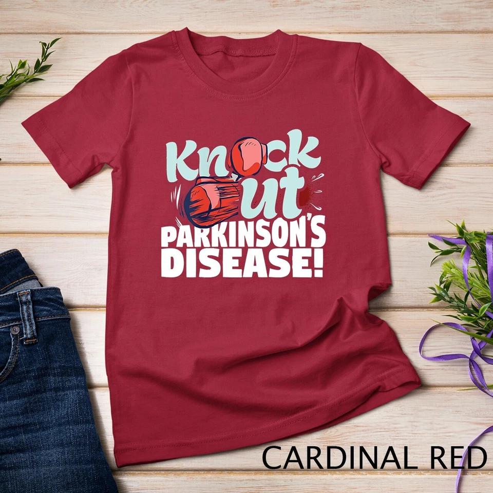 Womens Parkinson s Parkinson s Awareness Parkinson s Shirt Boxing Unisex T-shirt 2 S