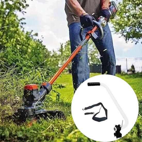 Auxiliary Grip for Lawn Weeder Handle Mower Handle Extension