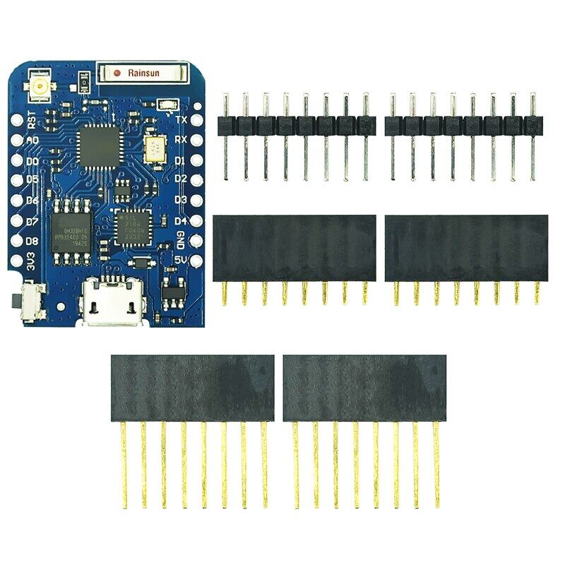 WeMos D1 Mini Pro V3.0 NodeMcu 4MB/16MB octeți Lua Internet of Things Placă de dezvoltare bazată pe ESP8266 CH340G Nodemcu V2