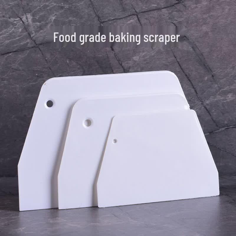 Thickened Plastic Baking & Dough Scraper
