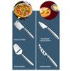 Cheese Cutter with Ergonomic Handle Design Stainless Steel Mirror Finish Utensils Rust-Resistant Cutter for Western Baking