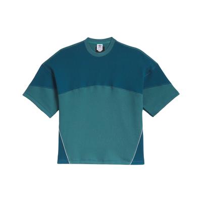 adidas Originals La Cienega SS Übergroßes Strick-Vintage-Kurzarm-T-Shirt Unisex-Oberteile JX6160