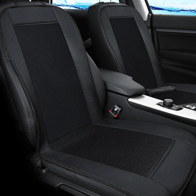 Auto Letní chlazení Vzduch Ventilátor Sedák Polštář křesla Chladící potah s ventilátorem DC 12V Rychlé větrání Ventilátor Chladící podložka autosedačky