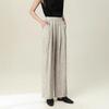 Women’s Summer Tie-Dye High-Waisted Wide-Leg Pants with Elastic Drawstring
