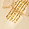 316L Roestvrij Staal Armband, 18K Verguld Ketting Armband Bangle, Waterdicht Dames Sieraden Cadeau Voor Feest
