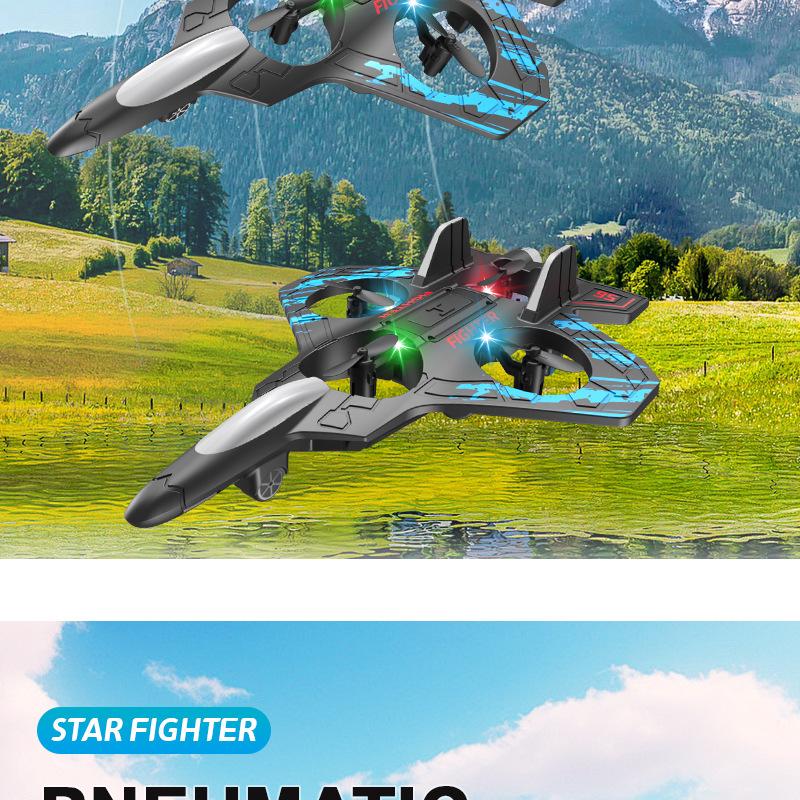 Gravity-Sensing Foam Drone: Stunt-Ready, Anti-Collision, Fall-Resistant 4-Axis Aircraft