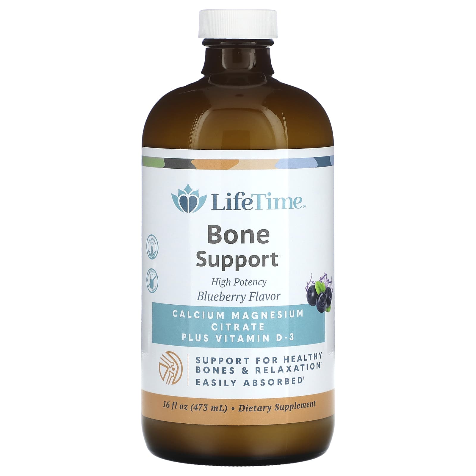 

Bone Support, Blueberry, 473Ml(16Fl Oz)