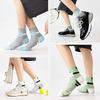 Socks Men's Cotton Anti-odor Sports Socks Spring/Summer Thin Mid-calf Cotton Running Socks