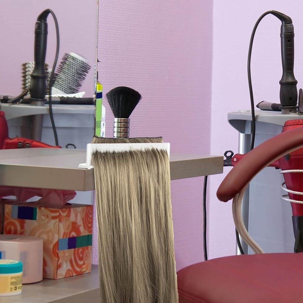 ikasus 2PCS Hair Extension Holder, Styling Professionally Designed to Securely Hold Acrylic Hair Color Rack Display Stand, Portable Wig Organizer