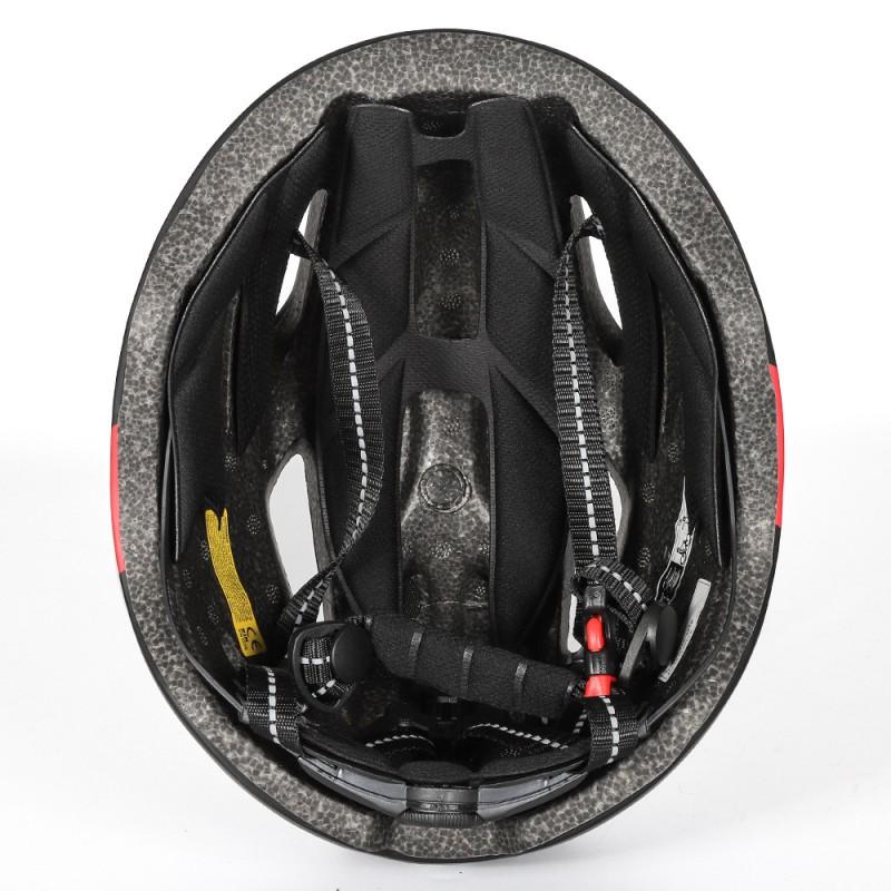 Adult Cycling Helmet With Magnetic Sunglasses Integrated Rear Light EPSPC One-Piece Construction Road Bike Outdoor