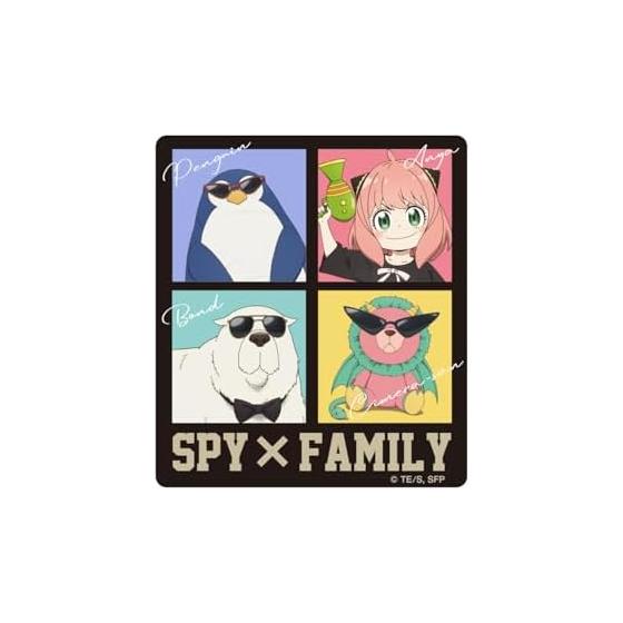 Small Planet SPYFAMILY Character Sticker D (Anya & Bond & Plush Face)