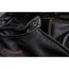 Chinese Size Men Leather Jacket Vintage Black 100% Natural Genuine Cowhide Coats Men's Leather Coat Male Clothes Autumn