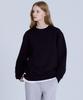 Basic House Women'S Cp Terry Sweatshirt Black Lyts0201