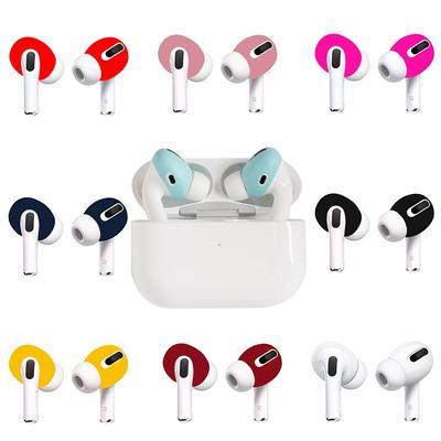 2pcs/1pair Ultra Thin Replacement Protective Earbuds Eartips Case Cover Silicone