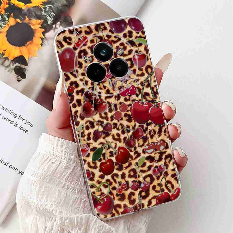 For Realme 14 Pro 5G RMX5056 Case New Fashion Style TPU Soft Silicone Cover For Realme 14Pro+ 14Pro Plus 5G RMX5051 Bumper Shell
