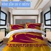 Brisbane Broncos Pattern Bedding,Quilt Set Quilt Cover Pillowcase Home Birthday Gift (1*duvet cover+2*pillowcase,without core)ZSJT0917137