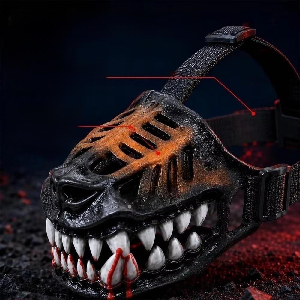 Morsure de Monstre Chien Style Chien de l'Enfer Respirante Morsure pour Animal de Compagnie Monstre Nouvelle Morsure de Chien de l'Enfer pour Chiens