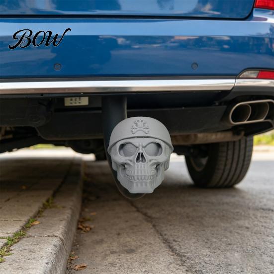 3D geschnitzte Anhängerkupplungsabdeckung Totenkopf Pirat Anhängerabdeckung, Anhängerkupplungskugel für SUV Wetterfest Pickup, Staubdichte Schutzkappe Anhängerkupplungskugel,