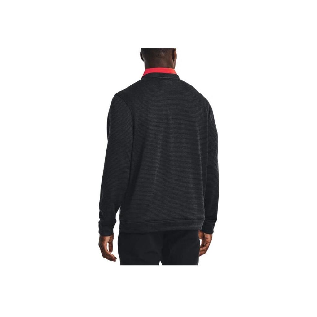 Under Armour Storm SweaterFleece Crew Pullover Men Sweatshirt Black 1373675-001