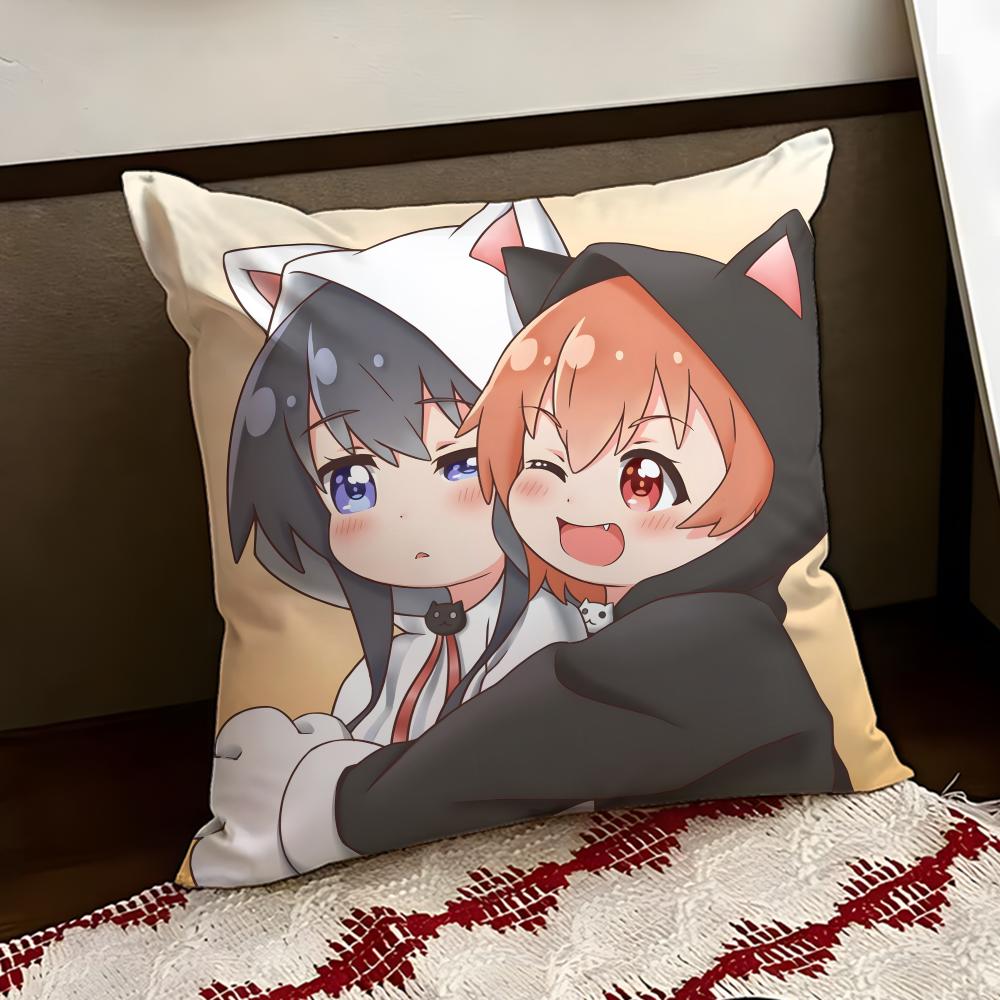 Anime Cute WWataten Cushion Cover Reversible Soft Durable Pillow Cover Home  Car MultiScene Use for Daily Comfort