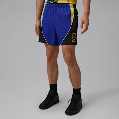 Jordan Casual Shorts Men s Ancient Blue Black Pulse Yellow S