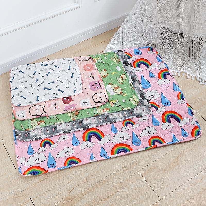 Reusable Washable Pet Incontinence Pad: Absorbent, Non-slip, Waterproof Dog & Cat Training Pad