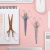 Nordic Style Simple Advanced Transparent Office Supplies Rose Gold Stapler Staple Remover Hole Punch Scissors School Stationery