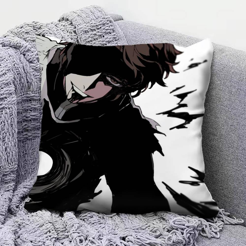 Bleach Ichigo Kurosaki Sosuke Byakuya Kuchiki Ulquiorra Rukia Pillow Covers Home Sofa Cushion Covers and Aecorative Custom