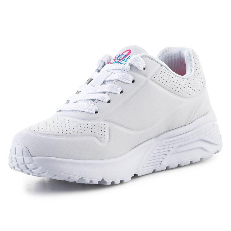 Sneakers Skechers White Girls Uno Lite - Spread The Love