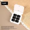 4/6/9/12 Grids Empty Magnetic Packaging Box For Nail Manicure DIY Painting Gel Solid UV Polish Ombre Nail Art