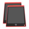 2Pcs 8.5in Electronic Figure LCD Writing Pad Drawing Children Notebook for Family Schoolred