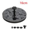 1W Floating Solar Powered Water Fountain Pump Lift 35-50CM Free Standing Floating Birdbath Water Pumps for Water Feature Outdoor