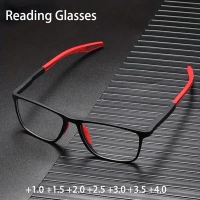 Modische Sport-Lesebrille Herren Retro Korrektur-Brille Brille für Damen +1.0 +1.5 +2.0 +2.5 +3.0 +3.5 +4