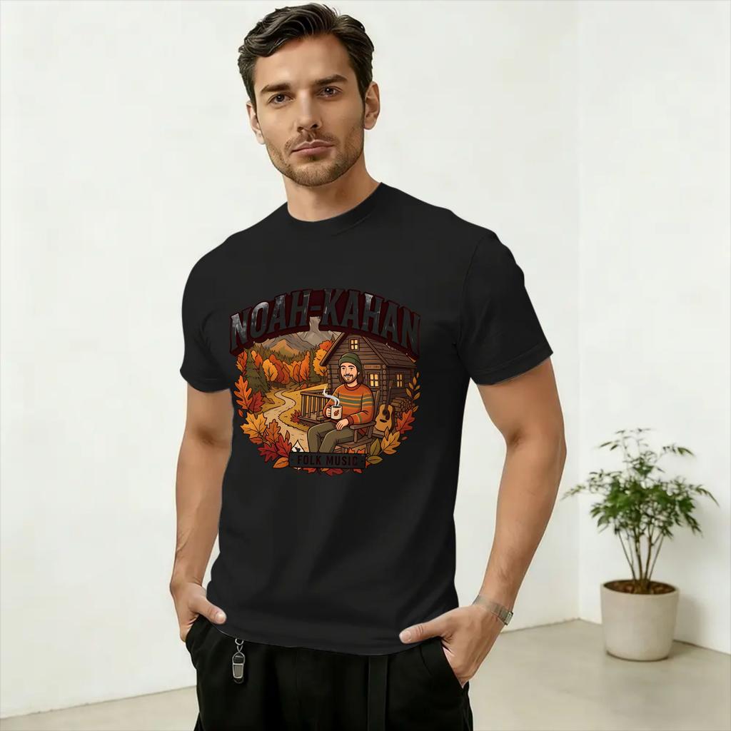 Noahs Kahans Art Bootleg Merch T Shirt Summer Harajuku TShirts Unisex Cotton ONeck Plus Size Top Tees Short Sleeve Classic Tshirt