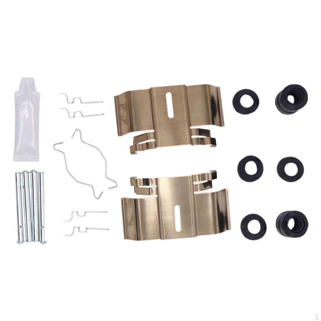 Rear Brake Pad Fitting Kit Accessories Premium Repair Parts Professional High Performance Easy