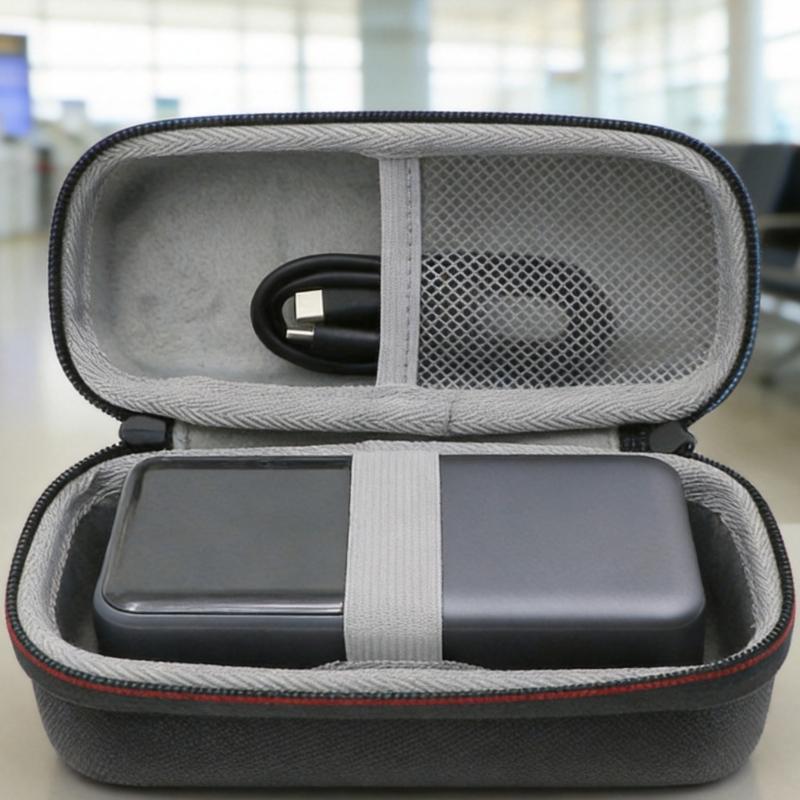 EVA Carrying Case For Nexode 20000mAh 130W Powerbank Box With Intelligent Storage Compartments Water Resistant Protections