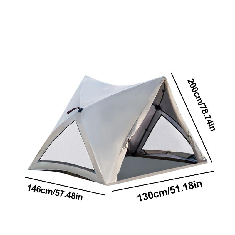 Camping Tent Beach Tent 3-4 Person Family Foldable Shelter Waterproof Automatic Setup For Camping Hiking Traveling