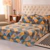 Thickened Brushed Pure Cotton Autumn/Winter Bedding Set - All-Season Universal (Four-Piece & Three-Piece Options)