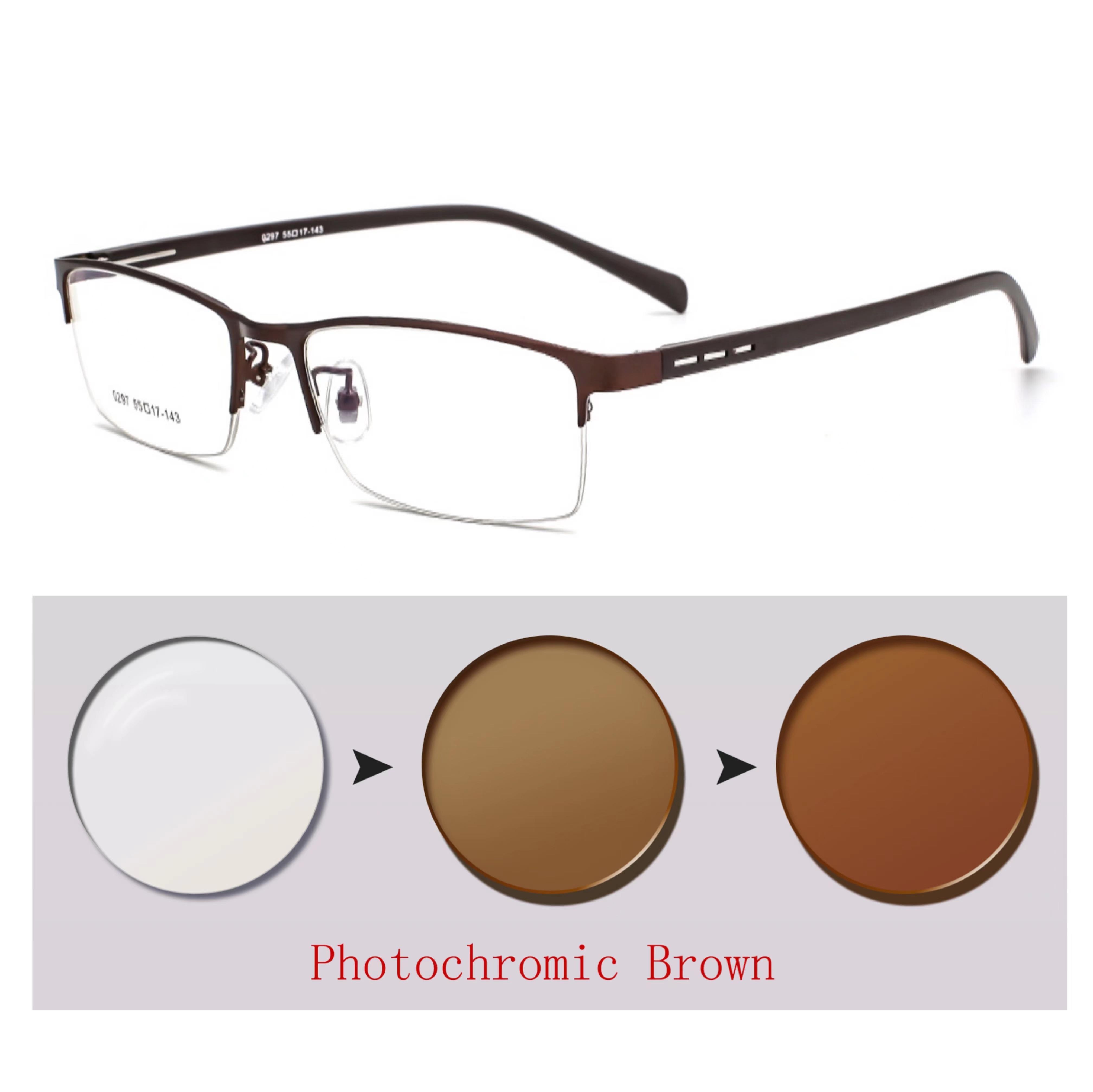 

Color Changing Light Sunglasses Chameleon Lens Myopia Blue Light Blocking For Men PC Screen Glasses Game for Sight +050 +075 +175 +25 +6 3