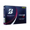 BRIDGESTONE Golf Ball TOUR B X 2022 Model 12-Count Pearl White