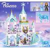 Enchanting Frozen Princess Castle Building Blocks Puzzle Toy For Creative Kids