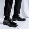 2025 Herren Koreanische Hochzeit Bräutigam Lederschuhe Herren Businesskleid Brock Britische Casual Lederschuhe