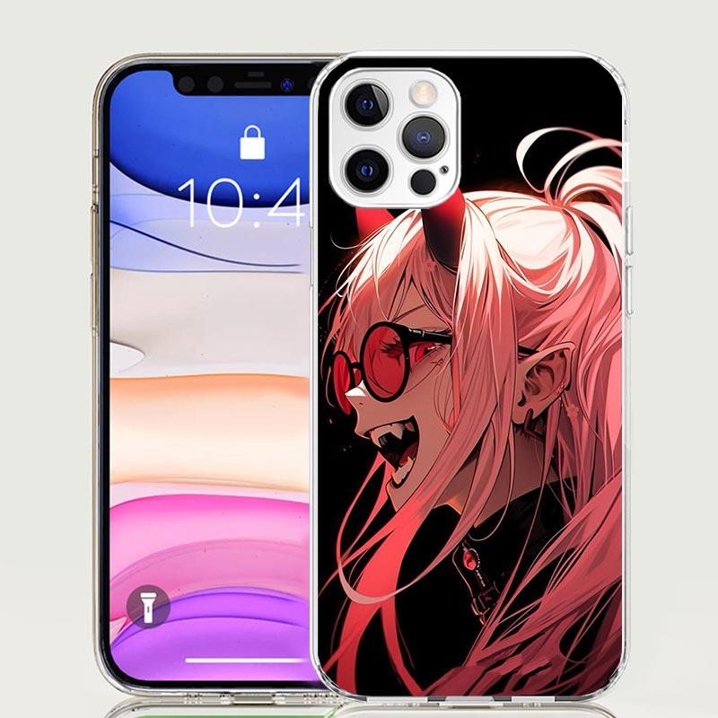 C-Chainsaw Mans Power Phone Case For iPhone 18 17 Air 16 15 Plus 11 14 Pro Max 13 Mini 12 7 8 + SE Pattern Art Customized Cover 17