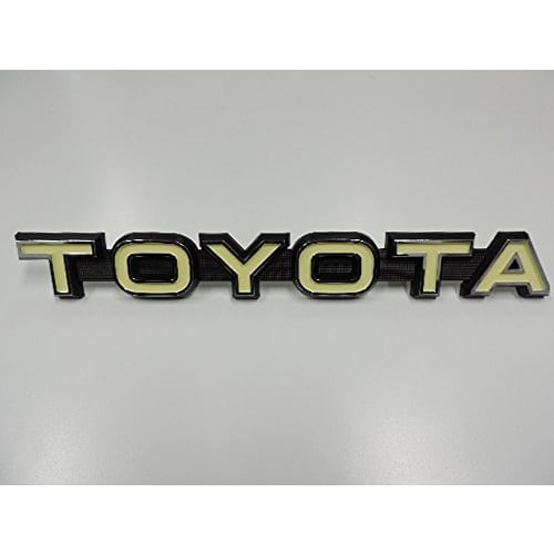 [Vzácné běžné domácí originální díly] Land Cruiser 40 FJ40 BJ40 Znak přední masky Znak Toyota Toyota Motor Corporation (TOYOTA)